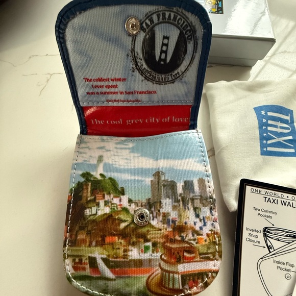 NWB! The original taxi wallet! San Francisco! New - Picture 2 of 8